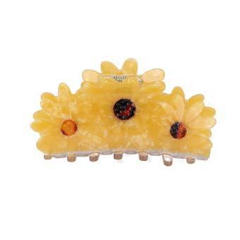 Elegant Floral Acetate Hair Clip