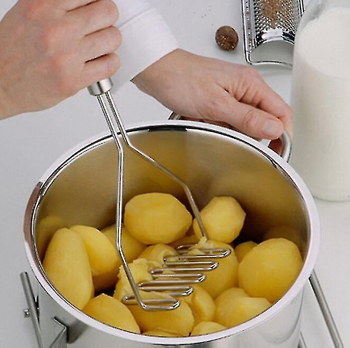 Stainless Steel Wave Shape Potato Masher Tool