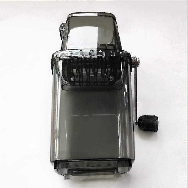 Mini Ice Crusher Manual Shaver Portable Ice Chopper For Home Diy Slushies Smoothies Crushing Tool With Stainless Steel Blade