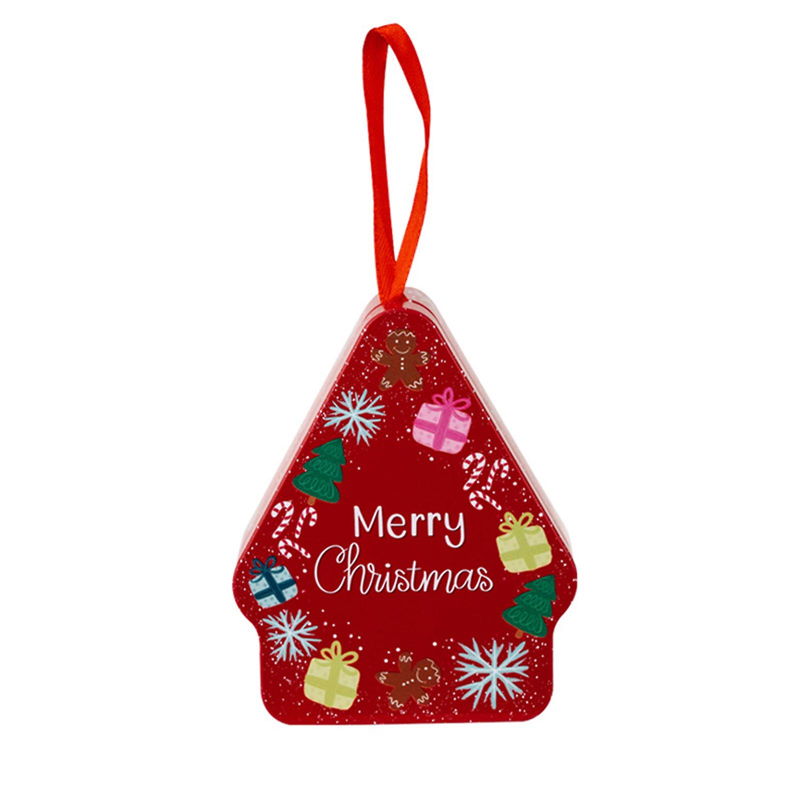 Christmas Candy Cane Gift Box Lightweight Dueable Candy Jar