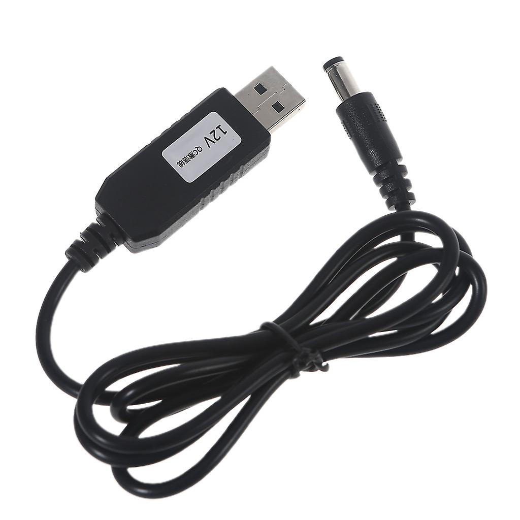 كابل محول محول USB QC3.0 5.5x2.1mm 9V / 12V لكاميرا جهاز التوجيه WiFi