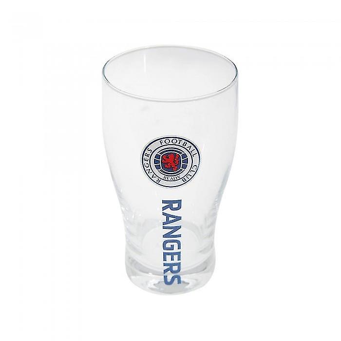 Rangers FC Wordmark Pint Glass