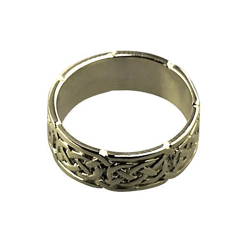 9ct Gold 6mm Celtic Wedding Ring Size Q