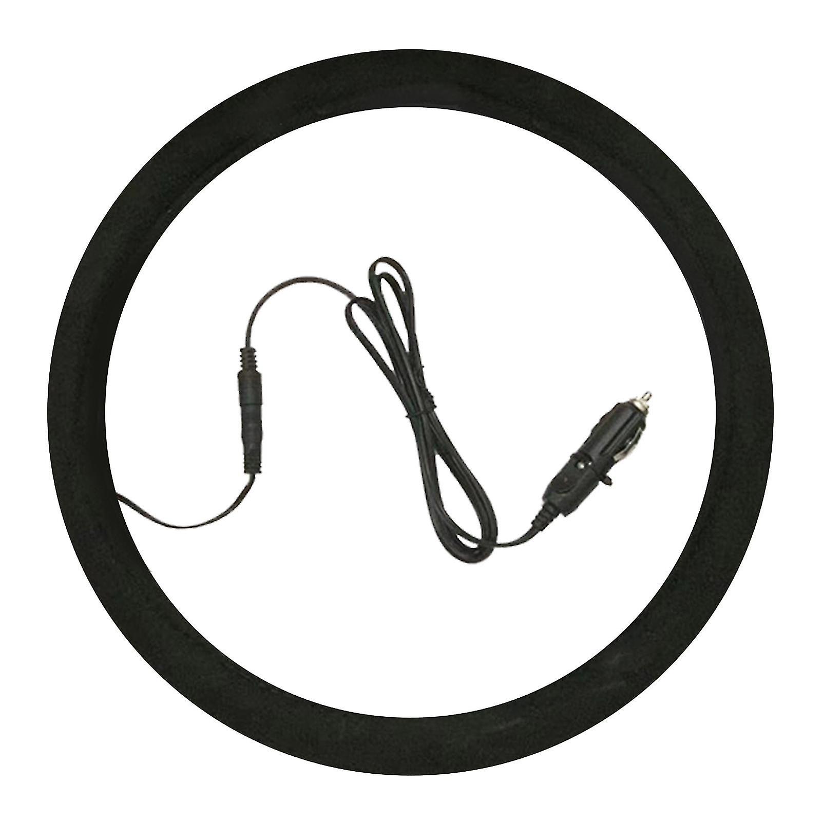 Auto Heated Steering Wheel Cover Universal Size Quickly Heating Driving Hands Warmth Steering Wheel