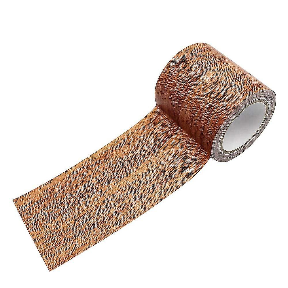 模造木目ダクトテープ床傷修理用木目テープ、アンティークオーク(5.7cmx4.57m)