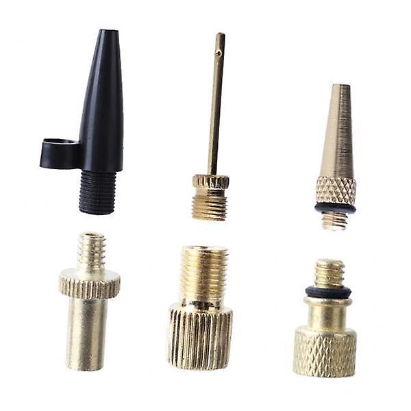 50xPresta to Schrader Bicycle Bike Valve Adaptors Inflator Pump Nozzle Kit