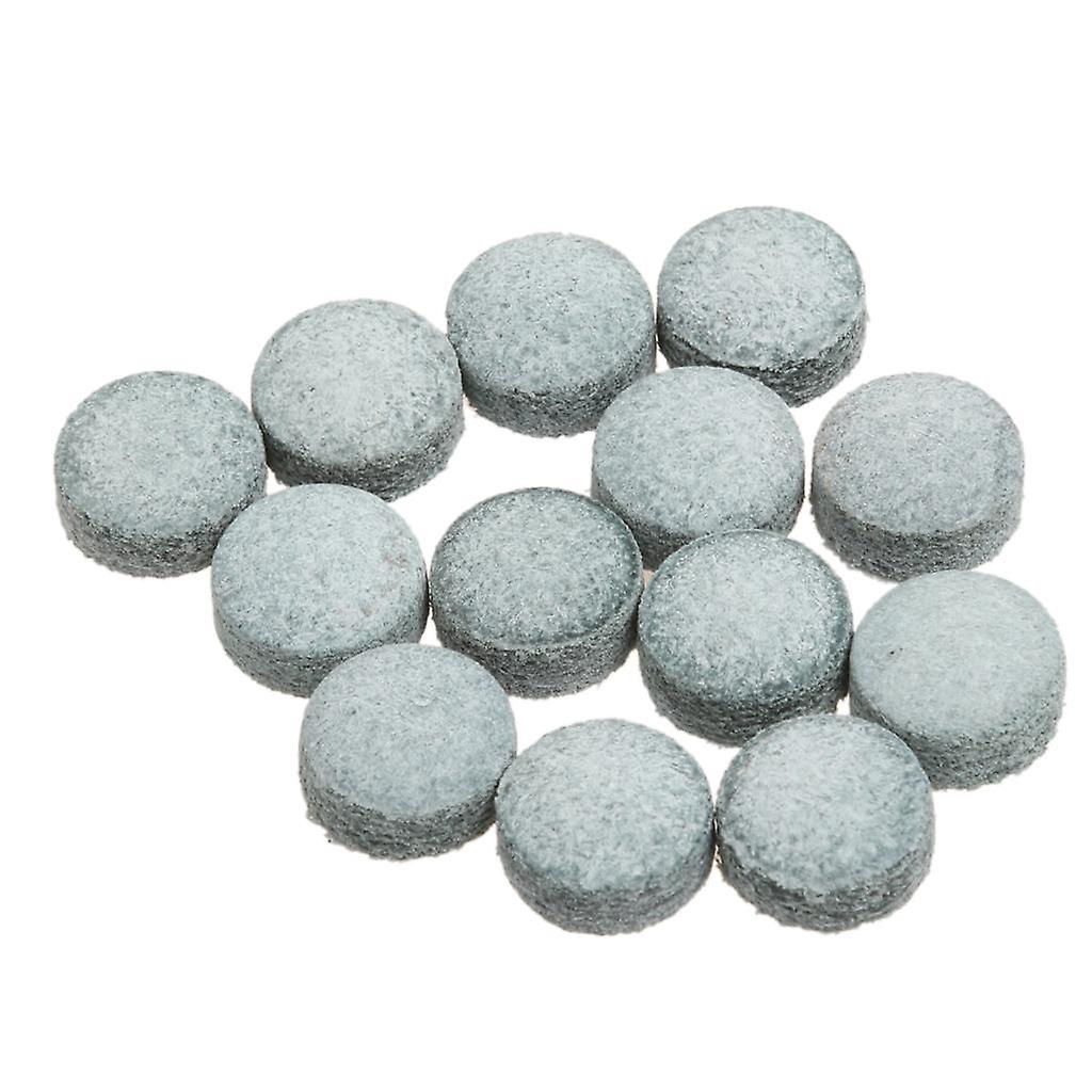 50pcs/box Pro Snooker Pool Billiard Cue Stick Tips Midium Hardness Gray 9mm