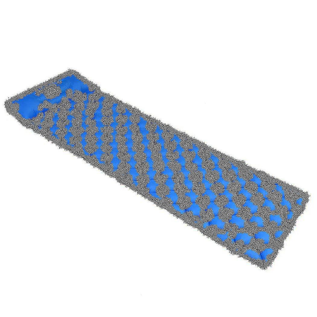 Widesea Camping Mattress With Pillow Backpacking,no Pump,blue