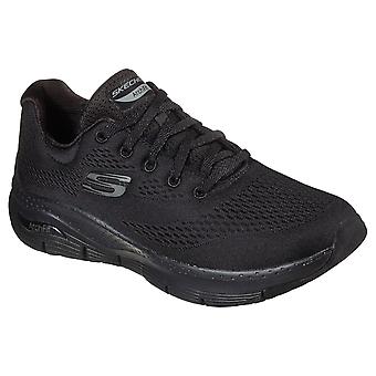 Skechers Arch Fit Sunny Outlook Schwarz Damen Polyester Sport