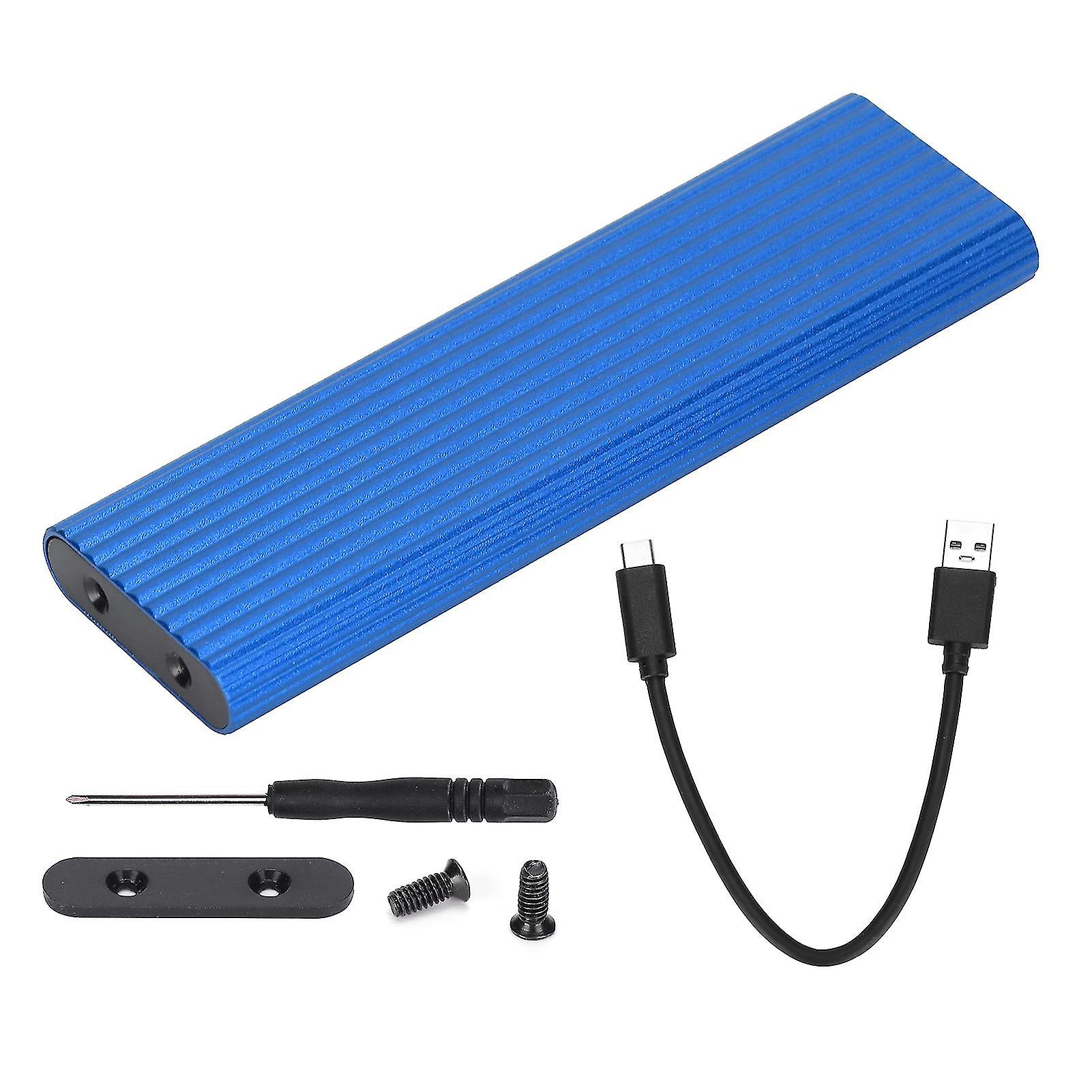 Nvme Enclosure 2tb Dual Protocol Support Fast Heat Dissipation HDDD Caddy pour Windows 98 / Se / Meblue