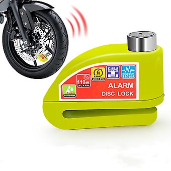 Motorsykkel Sykkel Lås Alarm Sikkerhet Beskyttelse Hengelås Disc Aluminiumslegering Anti-tyveri Påminnelse Lås