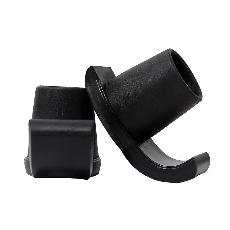 Non-Slip Foot Pad Crutches Walker Sled Foot Pad Four-Legged Cover Leather Head