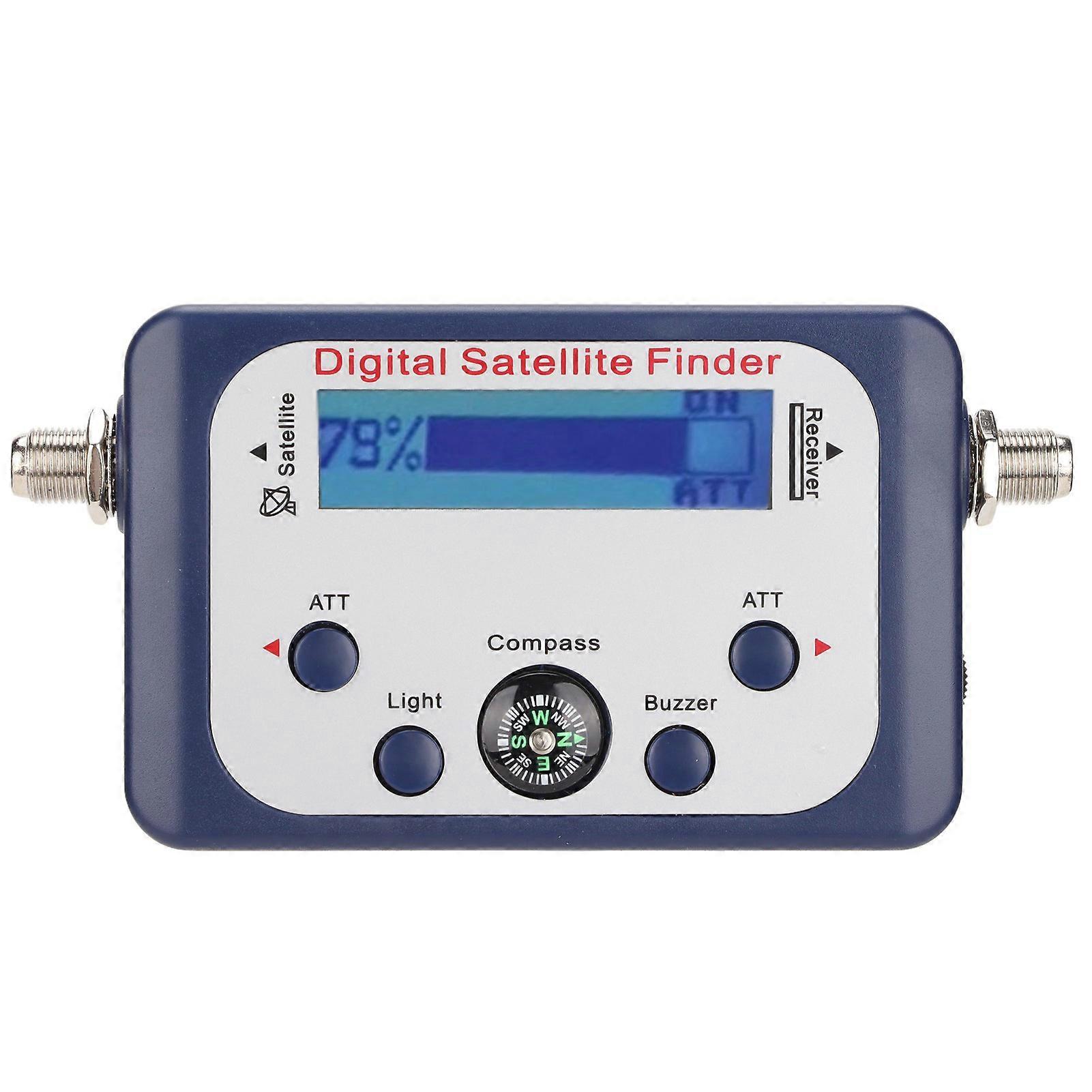 SF‑95DR Digital Satellite Finder 950‑2150MHz Backlight Display Satellite Signal Meter with Compass for Camping