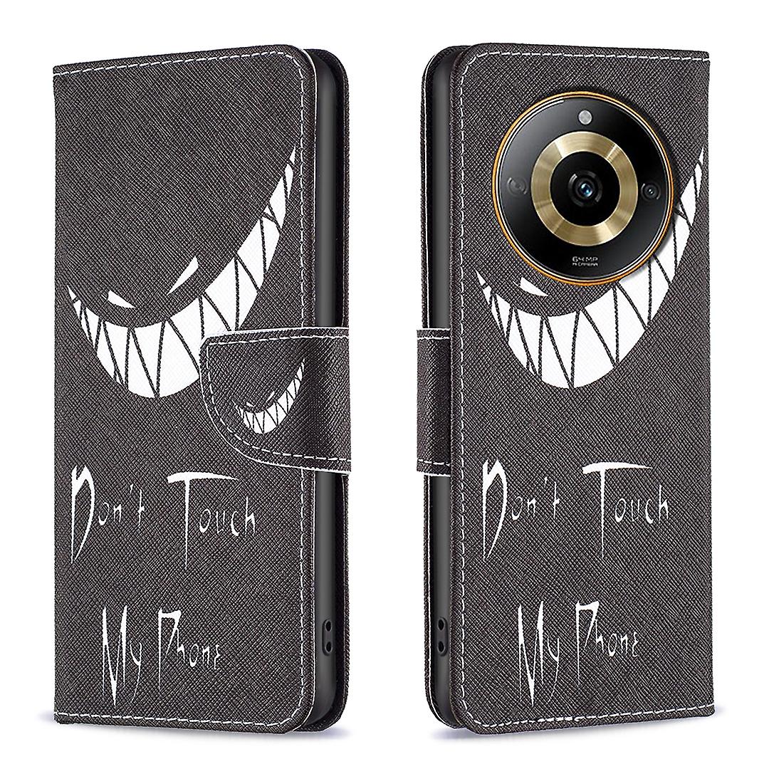 Colored Drawing Leather Case For  Realme 11 4G