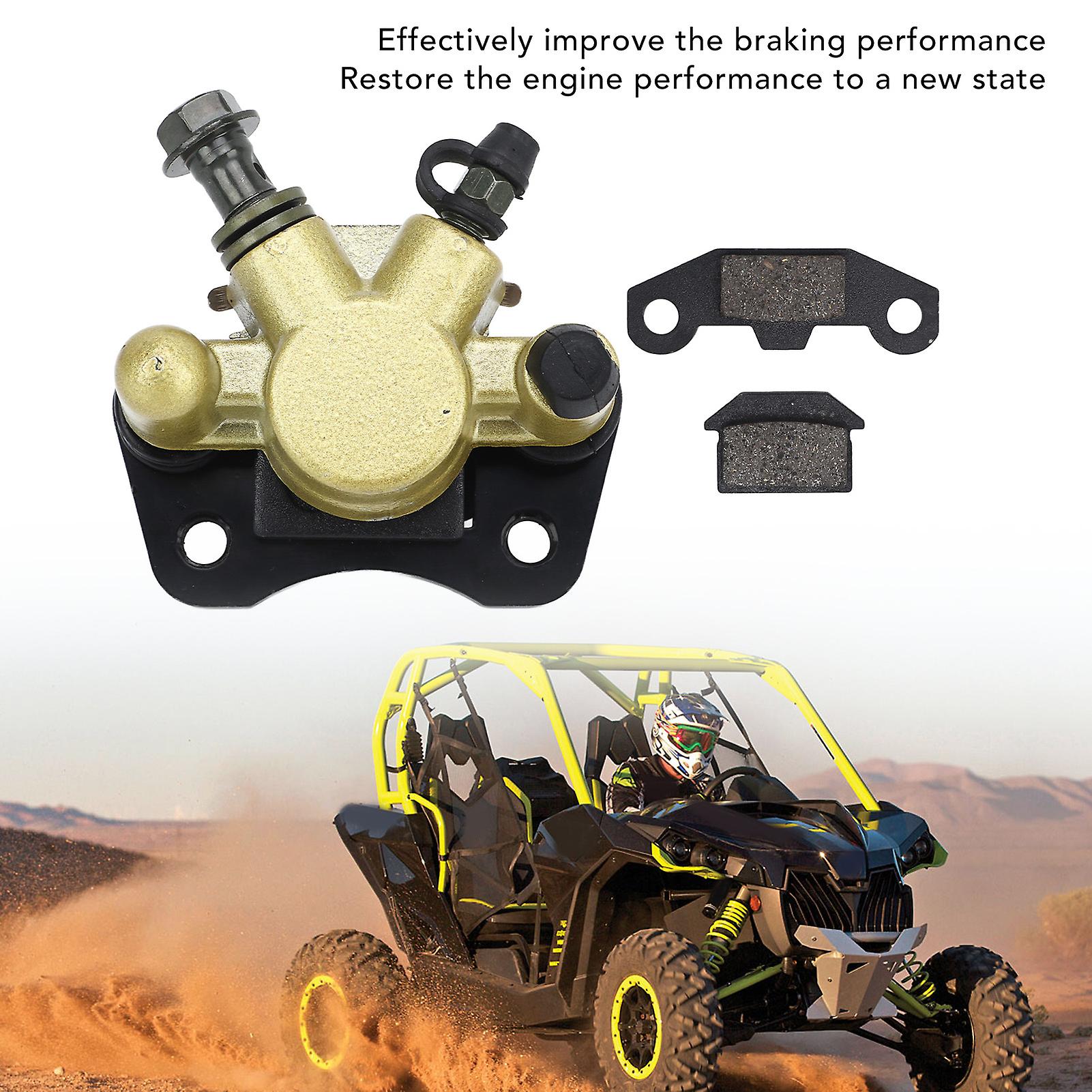 Brake caliper with brake pad for Chinese quad 4 wheels 50cc, 70cc, 90cc, 110cc, 125cc
