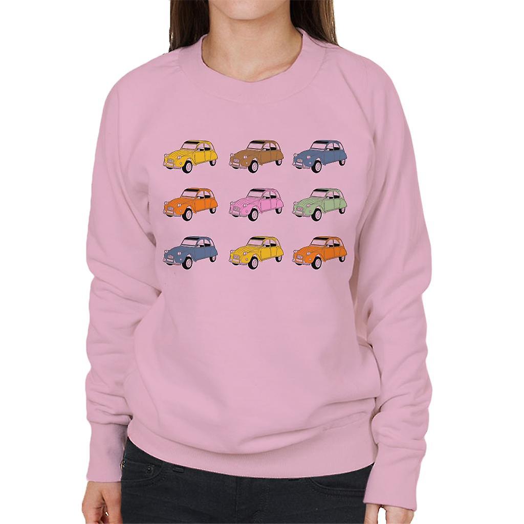 Citroen Vintage 2CV Colours Women's Sweatshirt