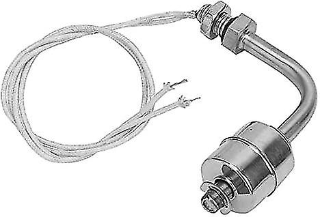 Stainless Steel Float Switch Tank Liquid Water Level Sensor L Type For Pool Can 75mm Float Switch Tank Pool Flow Sensors