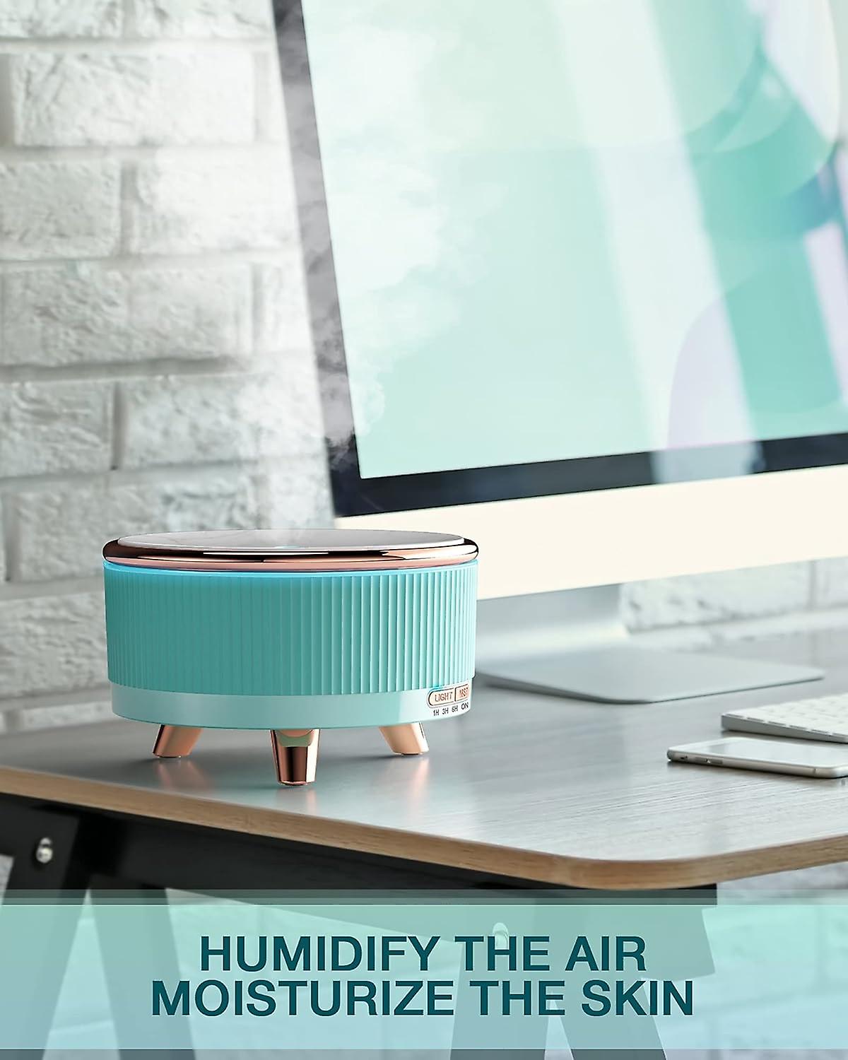 500ml Aroma Diffuser, 7 Colors Available, Green