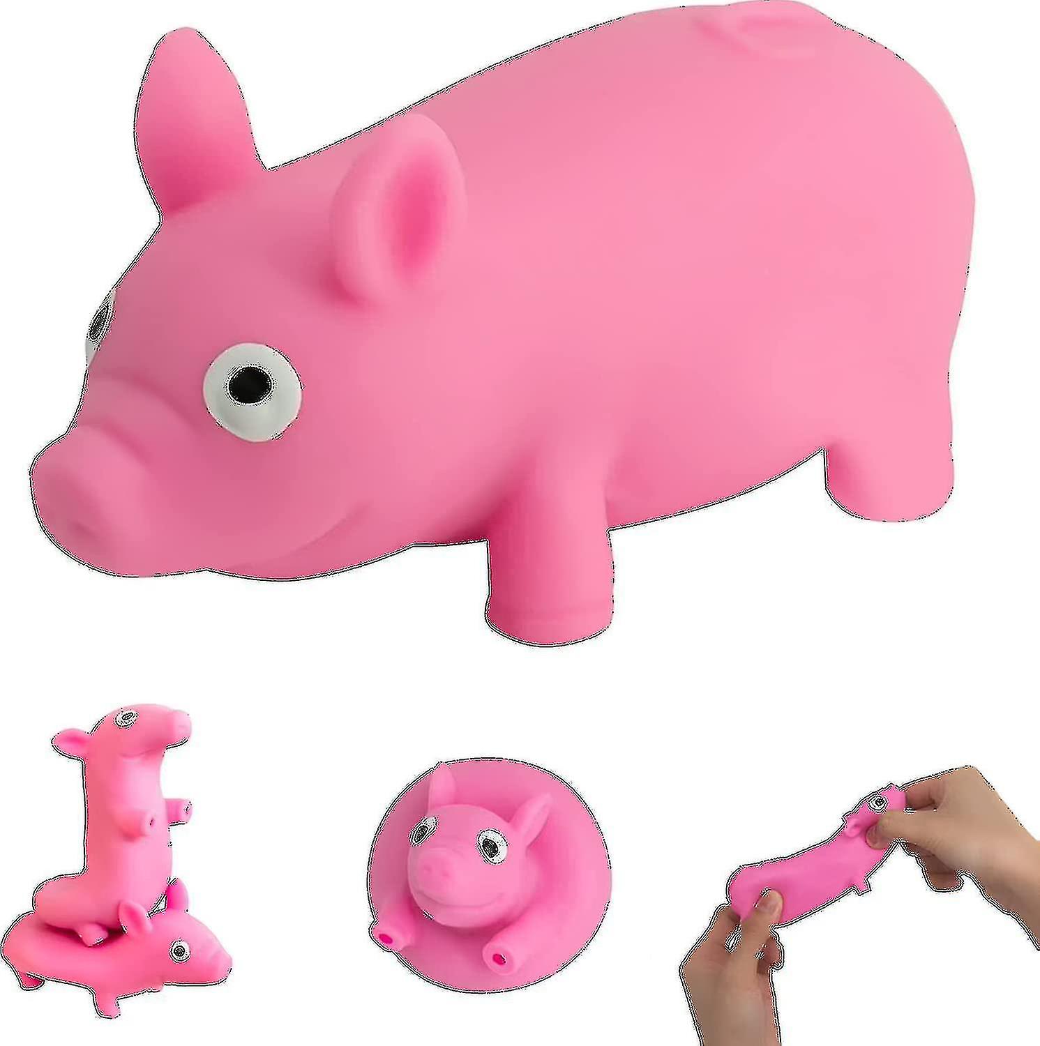 Piggy Squeeze játék gyerekeknek Felnőttek, Vicces Malacember Érzékszervi stresszoldó Toy-Y