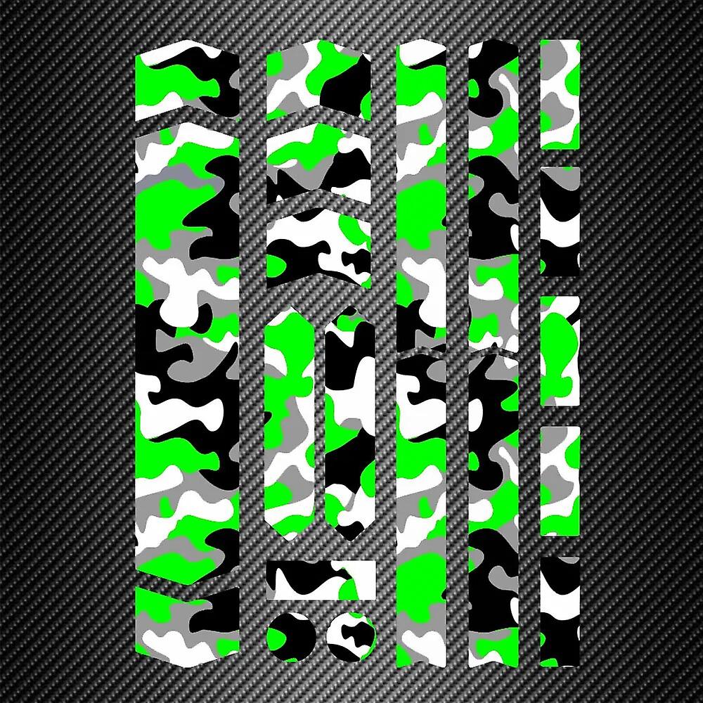 CAMO Bicycle Frame Fork Guard Stickers Stickers Mountain Bike MTB Protector~7823
