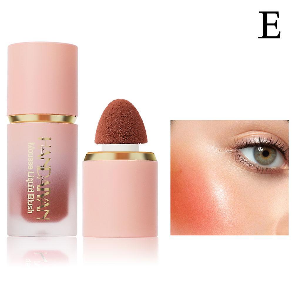 05#(E)$HANDAIYAN Face Makeup Contouring Matte Liquid Blush Easy-to-Color Rouge