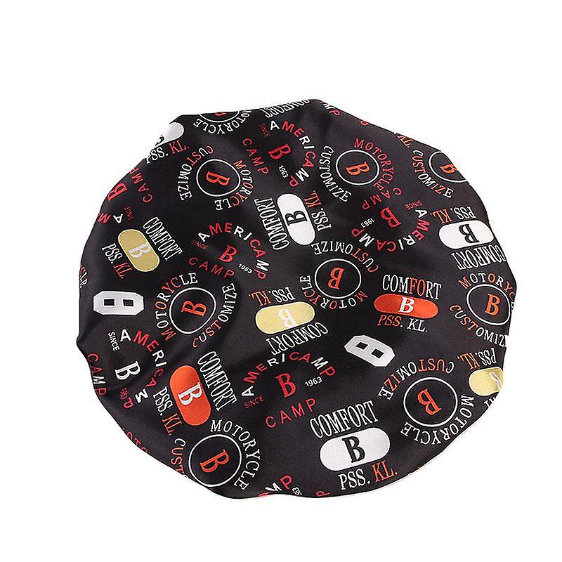 Double Layer Thicken Shower Caps Color1