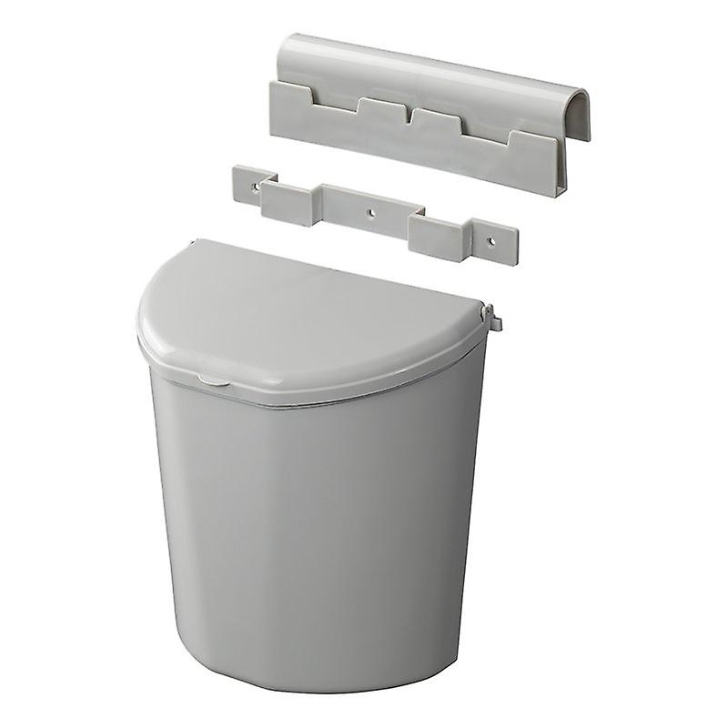 キャラバン/キャンピングカー用ふた付きゴミ箱L