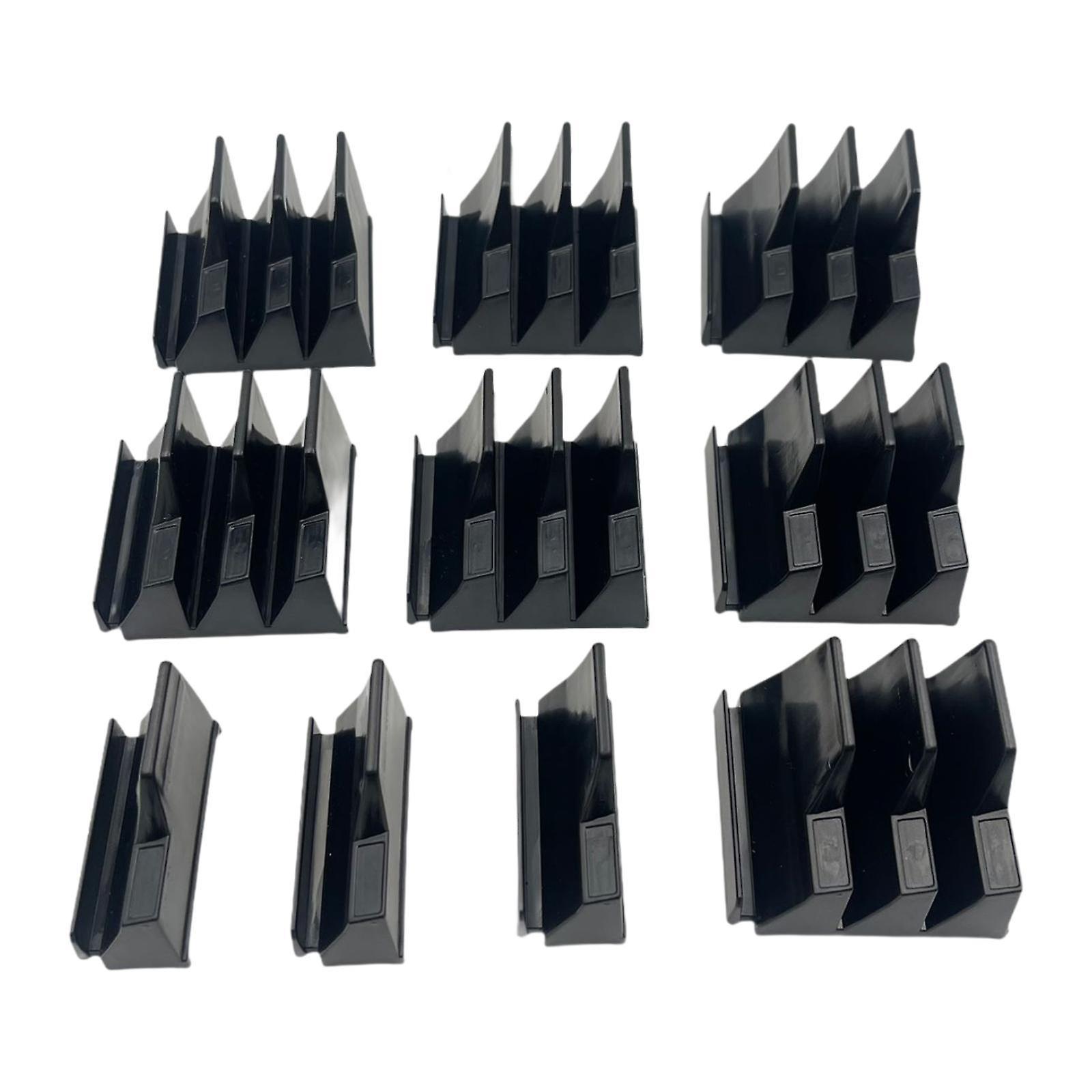 Wrench Organizer Portable Practical Black Easy to Install for Multi Wrenches