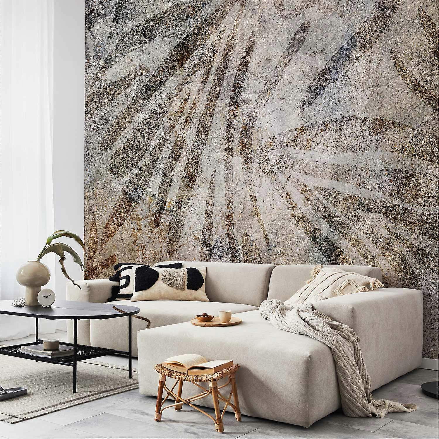 Zelfklevende muurschildering - Solar Wave