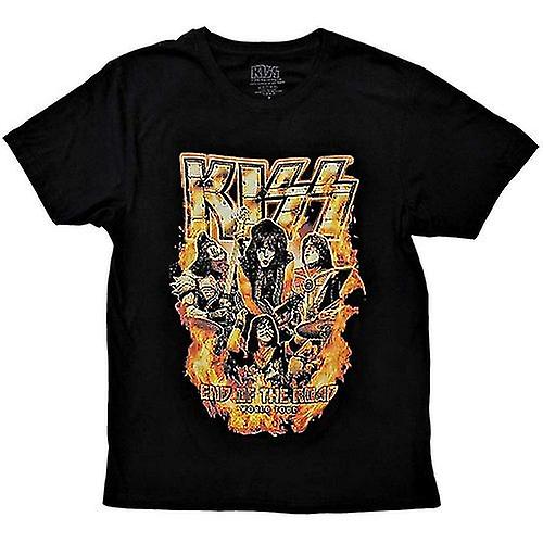 Kiss Unisex Adult End Of The Road Tour T-Shirt