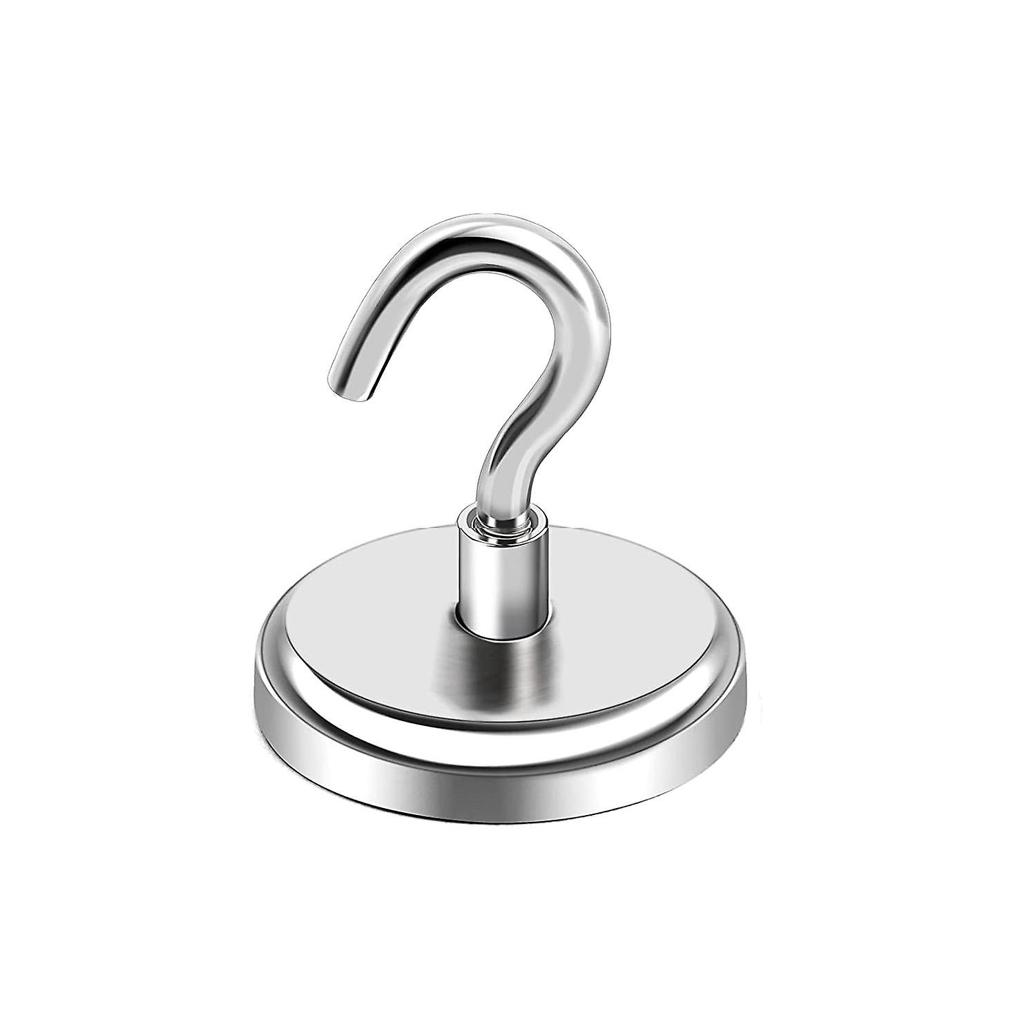 خطافات مغناطيسية شديدة التحمل 2 كجم -12 كجم ، خطافات مغناطيسية قوية من النيوديميوم للمنزل ، المطبخ ، مكان العمل ، المكتب ، إلخ