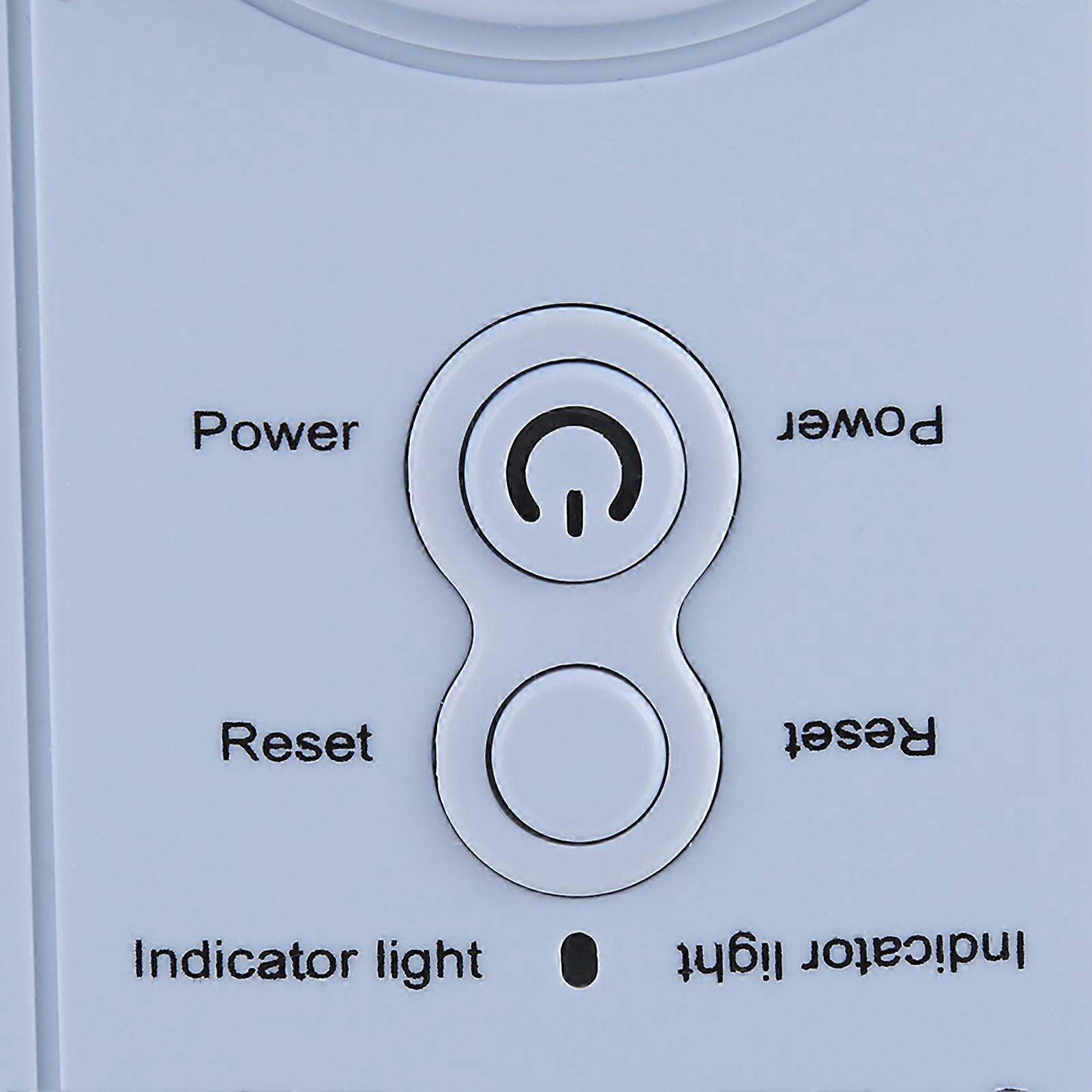 Smart GSM Power Outlet Socket with Temp Sensor, 10A, White
