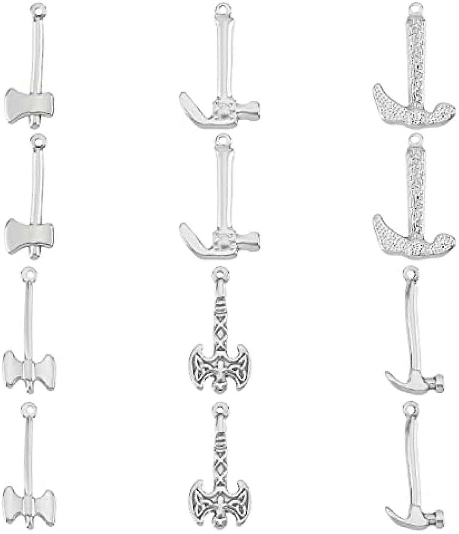 Great Gift: Get this classical hammer and axe pendants to create a valuable jewelry for yourself or your loved one as a unique Valentine's Day, Christ