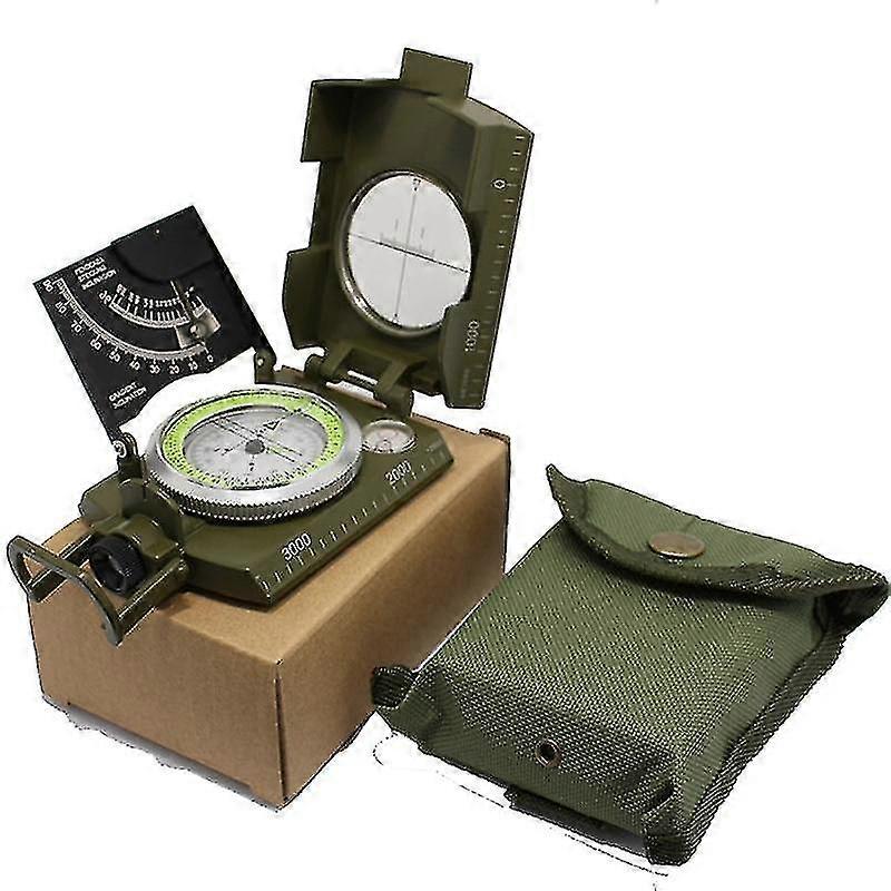 Level with slope fluorescence high-precision professional geological compass measuring compass outdoor compass multi-function