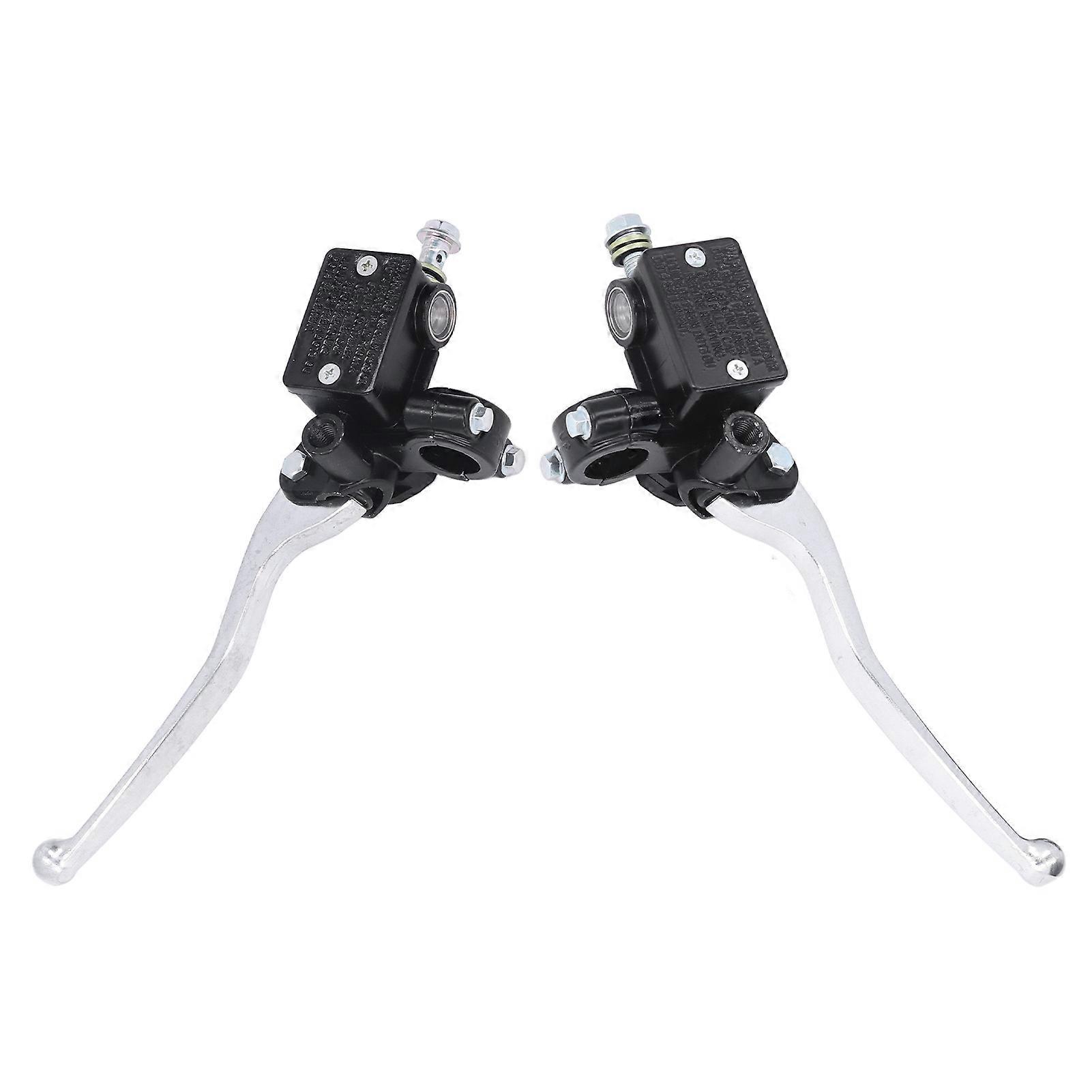 2pcs 7/8in Universal Brake Clutch Pump Levers Left Right Replacement for Majesty Cruiser Scooter T2 T3 T5 T8 NO.91477