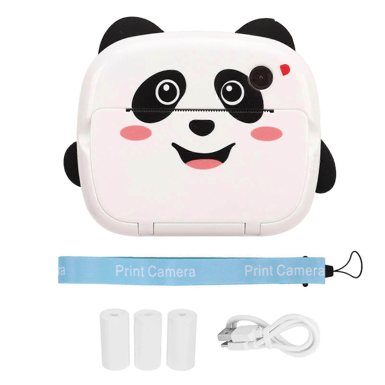 Kids Instant Camera 2.4in 12mp Photo Print Recording Camera Hd Camera For Above 6 Years Old