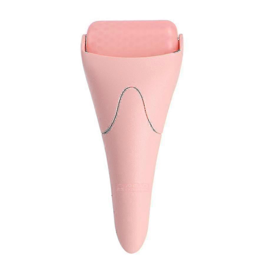 Pink Ice Roller Facial Massage Roller Ice Compressor