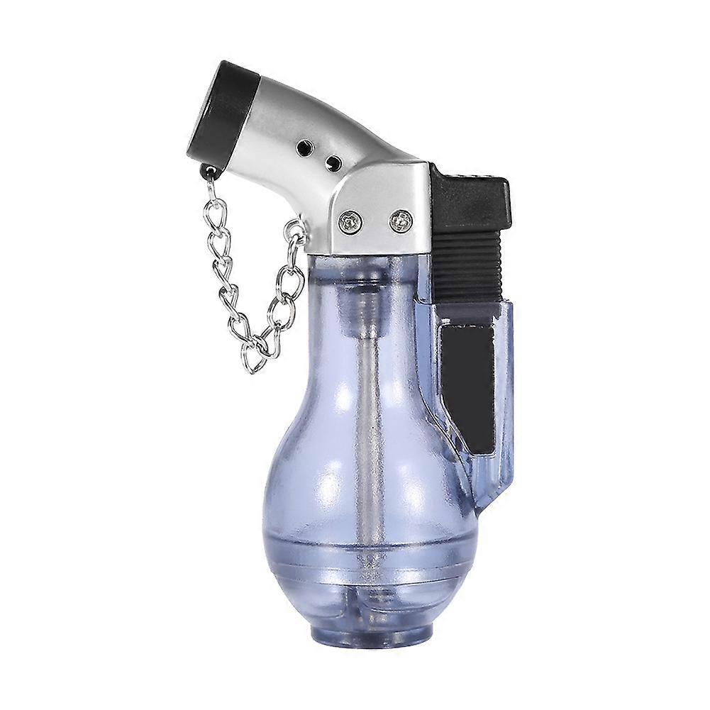 Safe Durable Fashionable Wine Bottle Pattern Lightweight Portable BBQ Cigarette Lighter(Blue)