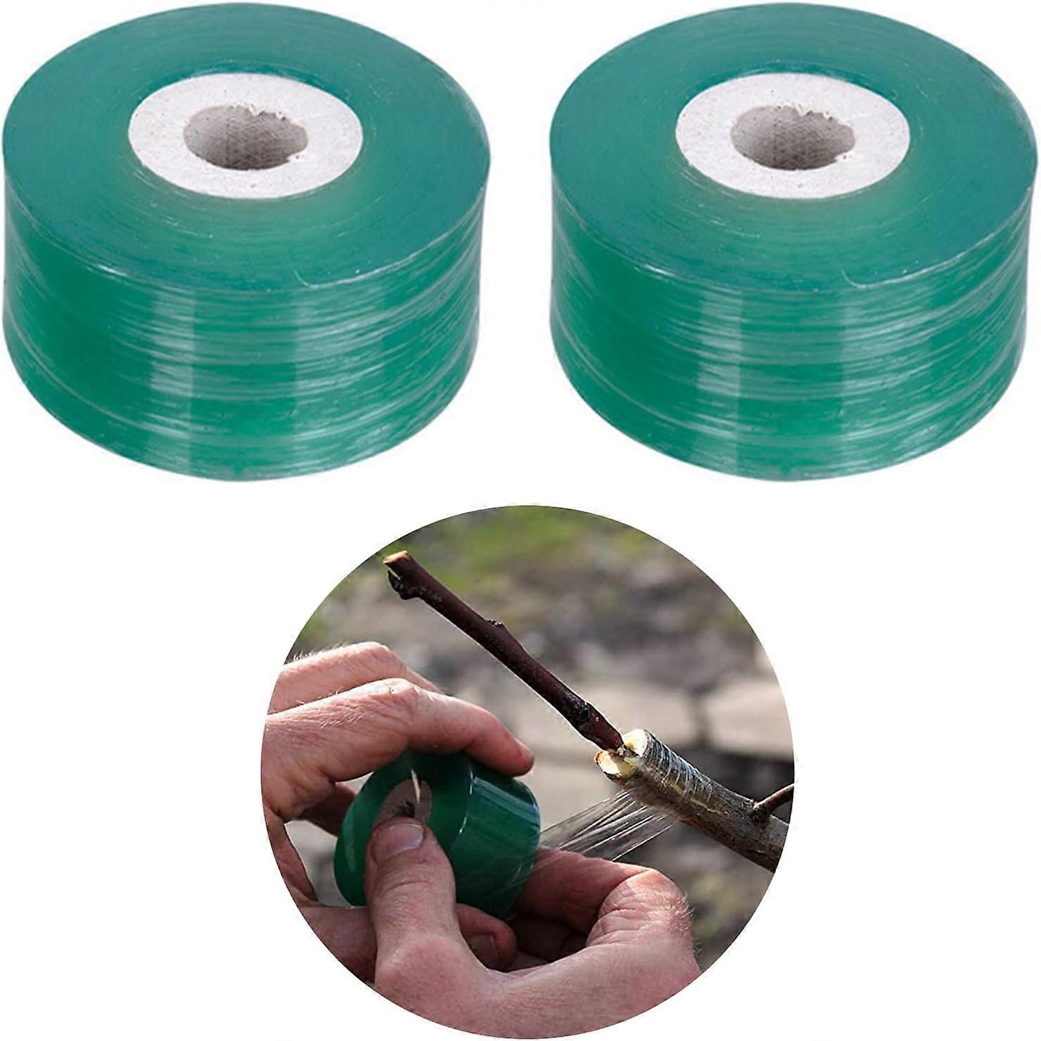 Grafting Tape, Grafting Tape, Nursery Tape, Grafting Tape, Suitable for Plants, Flowers, Fruit Trees, Tomato Grafting, 2 Pieces, 2cm