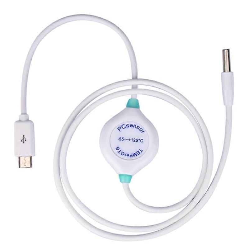 Mobile Phone Thermometer, Portable Operating Thermometer for All Mobile Phones with USB Otg Interface