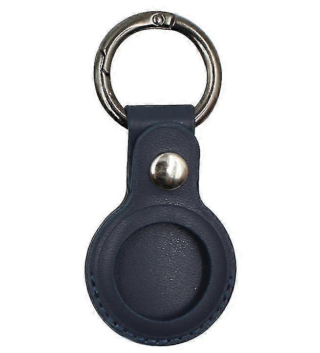 leather case cover airtags keychain sleeve airtag shell apple