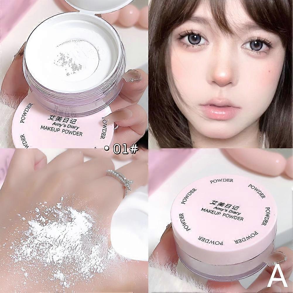Gesicht Loses Puder Samtig Matt Durchscheinend Make-up Foundation Fixierpuder
