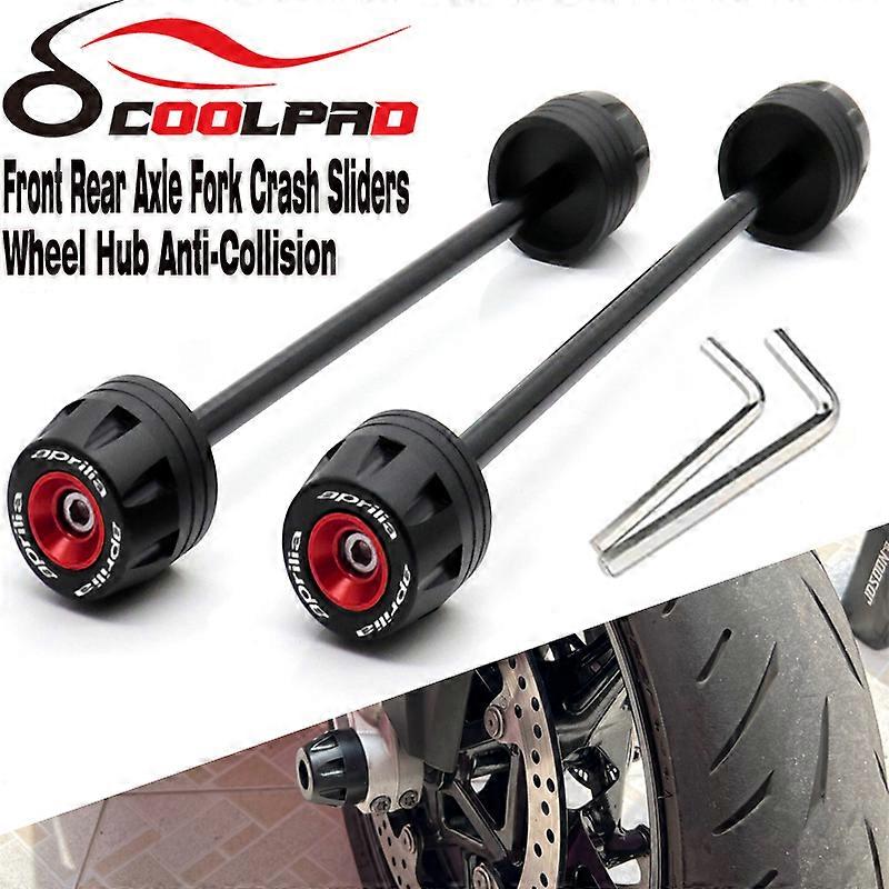 Front/Rear Wheel Axle Fork Crash Slider – Fits BMW S1000RR 2021-2023 & M1000RR 2022-2023 – Black CNC Aluminum