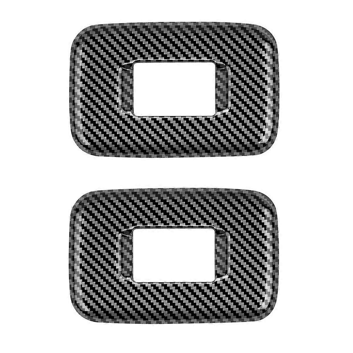 For ALPHARD/VELLFIRE 40 Series 2023+ High Configuration Car Middle Row Seat Side Button Frame Carbo