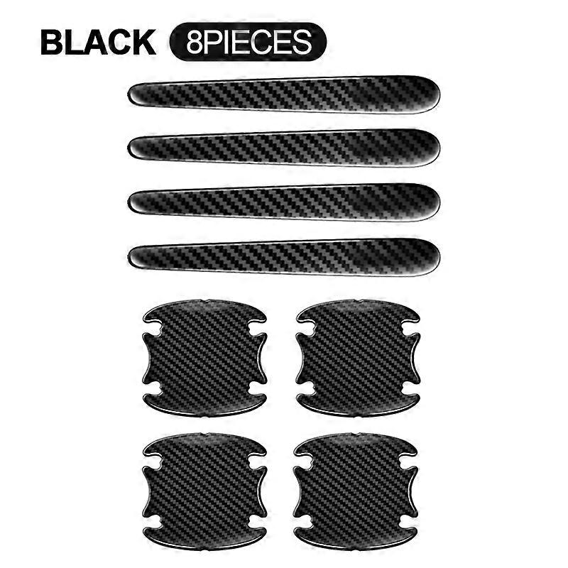 8pcs Car Black Door Handle Protection Film Sticker for Changan Hunter 2017 2018 2019 2020 2021 CS15 CX70 Alsvin Accessories JOHX