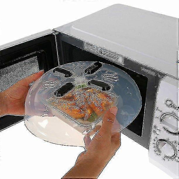 Practic cuptor cu microunde overflow Cover, anti Sputtering alimentare capace magnetice Splash Hover