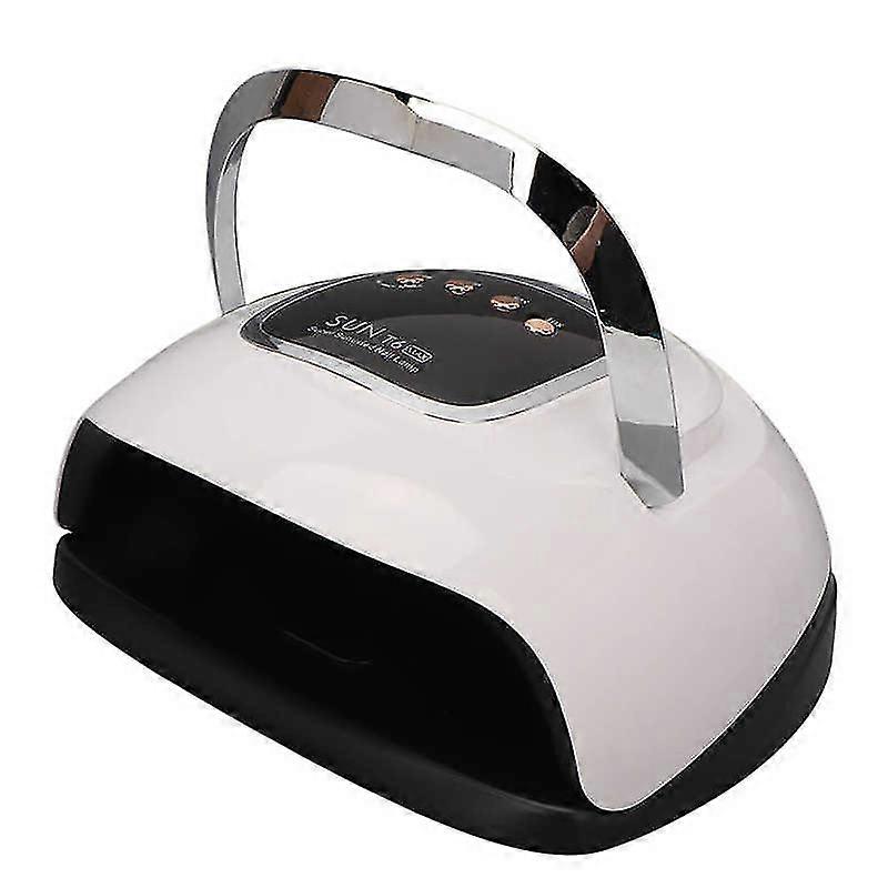 57Pcs light chips nail lamp led light 220w 4 gears nail curing lamp with carrying handle 100240v nail lamp drying machine