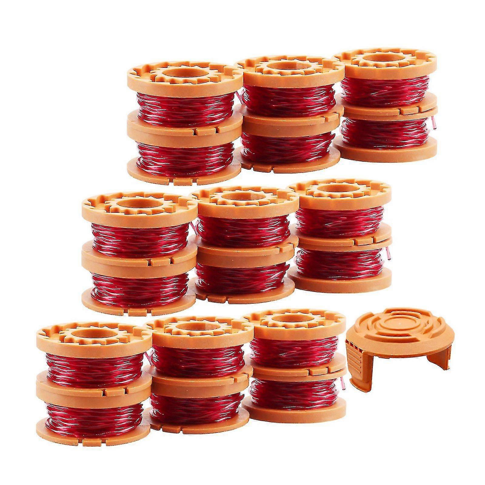 string trimmer replacement spools compatible with worx wa0010 wg180 wg163