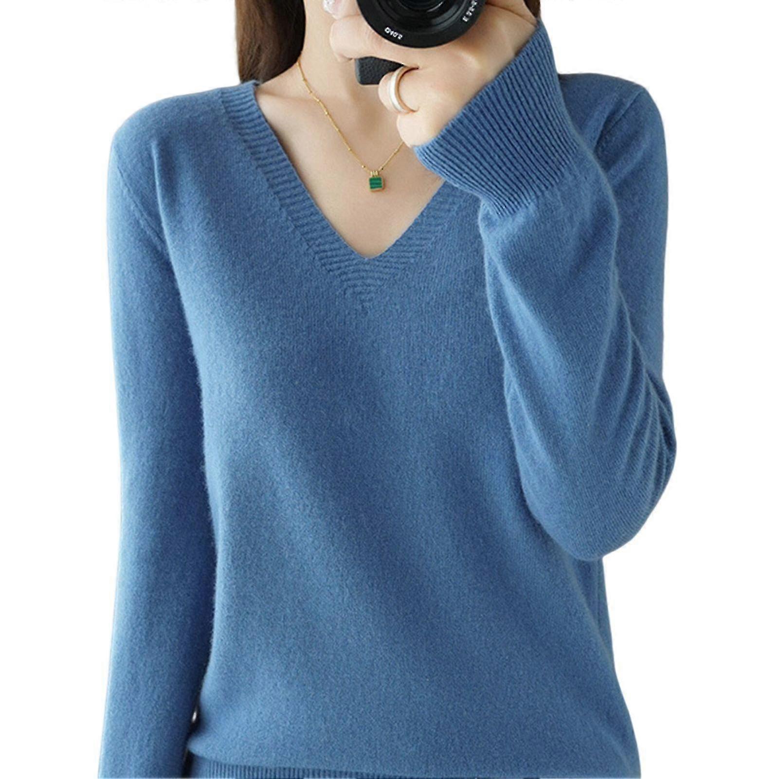 Kvinne Høst Varm Genser Fritid Loose Pullover Strikkevarer For kvinner Formell Daglig Party Ball