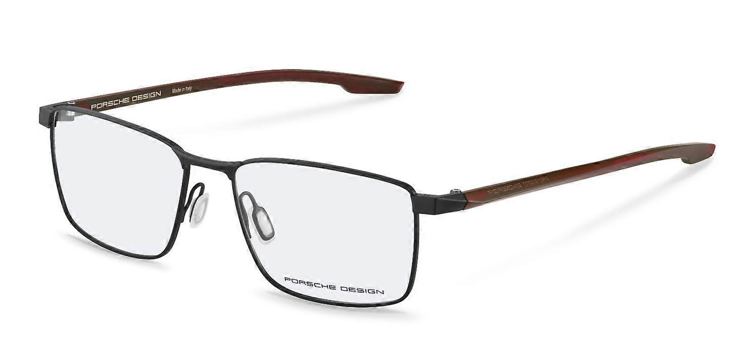 Eyewear Frames Porsche Design P8733 A black, red 57/16/145 MAN
